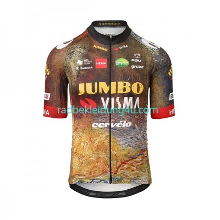 Radtrikot kurzarm 2022 Team Jumbo-Visma N002